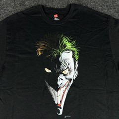 Vintage Joker Shirt Mens Large Black.Batman DC Comics Graphitti Graphic Tee 2007