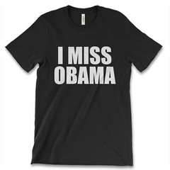 I Miss Obama New Men’s Shirt Barack Michelle Resist President Political Top Tees