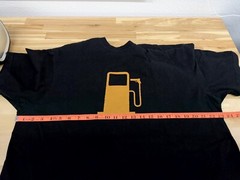 Patagonia Kill Gas Pump Logo Tshirt Men XL Cotton Climate Change Promo RARE