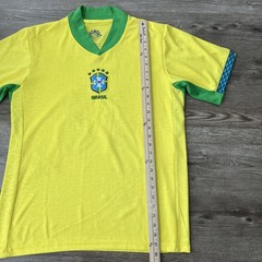 Brazil National Team Soccer Jersey Custom Back Creed 23 Mens Large