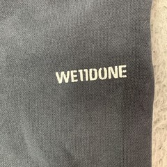 WE11DONE Sweatpants Men’s South Korean Streetwear Elastic Waistband 24”-40”