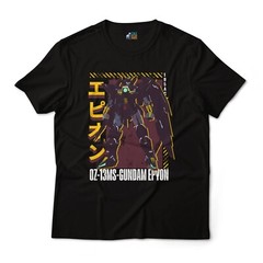 Mobile Suit Gundam Wing OZ-13 MS Gundam Epyon Anime Graphic Art Cotton T-Shirt