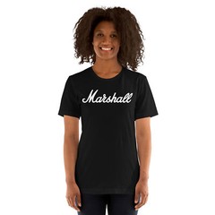 MARSHALL AMPLIFICATION LOGO T-SHIRT Music Amps Cabs Guitar Speakers Tee S-5XL