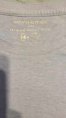 Banana Republic Blue Men’s Short Sleeve Crew Neck Premium Wash T-Shirts XL