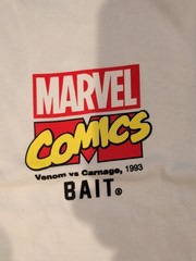Marvel x BAIT Venom vs Carnage 1993 Graphic T-Shirt XL