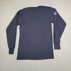 Rothco Long Sleeve T Shirt Mens M Black American Flag Crew Neck