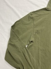 Carhartt Mens Army Green Turtleneck Long Sleeve Shirt Relaxed Fit Large