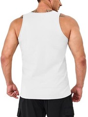 Mens Sleeveless Muscle Tee Cotton Tank Tops Summer Gym Workout Casual Undershirt