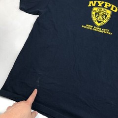 NYPD New Your Police Department Dark Blue Casual T-Shirt Men’s Size 2XL