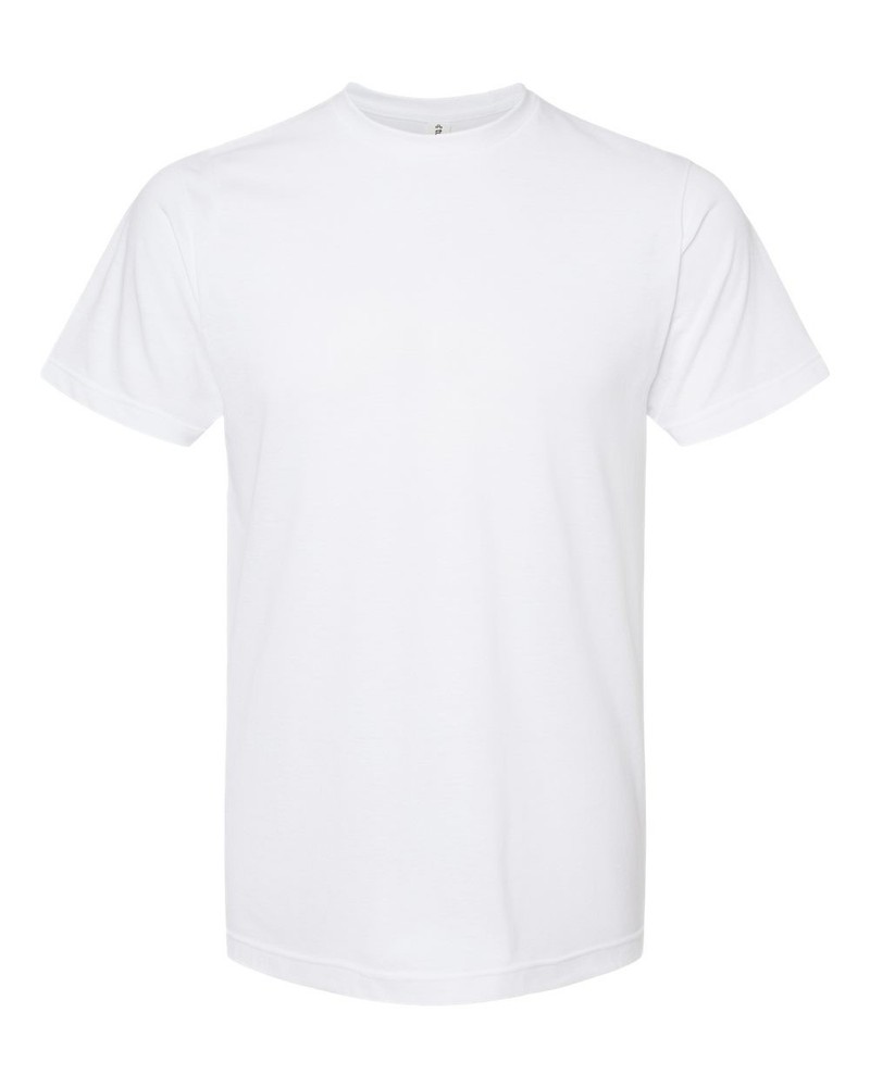 Tultex 241 Poly-Rich T-Shirt Short Sleeve Sizes XS-3XL Unisex