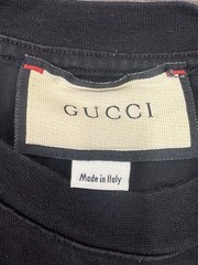 GUCCI Palm Tree Cotton jersey T-shirt Size: S Black men’s
