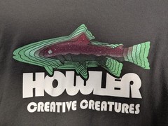 Howler Brothers Creative Creatures Shirt Mens Medium Graphic Long Sleeve