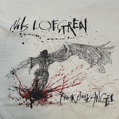 Vintage Y2K Nils Lofgren Ralph Steadman Shirt Size Medium Band Tour Rock Art
