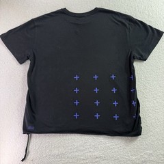 Ksubi Rolls Biggie T-Shirt Jet Black Streetwear S/S Double Sided EUC