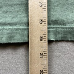 Duluth Trading Co T-Shirt Mens XL Green Relaxed Fit Longtail Blank Distressed