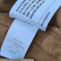 Duluth Trading Co Longtail T Relaxed Fit Brown Cotton Work T-Shirt Mens Large