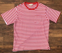 Vintage 90s St. Johns Bay Waldo Single Stitch Pocket T Shirt L USA Ringer Skater