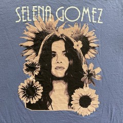 2020s Selena Gomez T Shirt Mens Medium Light Purple July Moon Official Merch