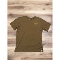 Iron Resin Men’s 100% Organic Cotton T-shirt XL Brown Lightweight