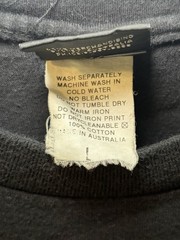 Vintage Harley-Davidson Australia Men’s L Black Eagle Logo Graphic T-Shirt