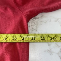 Pluma Mens Large T-Shirt Heavyweight Cotton Red Tee Made in USA Vintage 90s