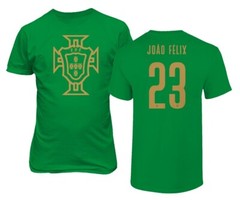 Portugal Soccer #23 Joao Felix Football Fans Adult and Youth T-Shirt