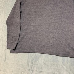 Lee Thermal Shirt Mens XL Charcoal Gray Thermal Waffle Knit Regular Fit Winter