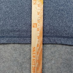 Lee Shirt Mens Large Blue Gray Heather V-Neck Long Sleeve Casual Knit Pullover