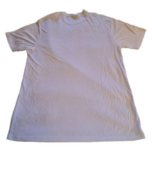 Stacy Adams Men’s Size 2XLT White Pullover Short Sleeve Lightweight T-Shirt