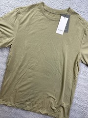Goodfellow & Co Mens Medium Olive Green Comfort Wear Short Sleeve T-Shirt