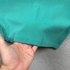 Vintage Eddie Bauer Shirt Mens Large Teal Henley Long Sleeve Knit 80s 90s USA