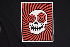 The Vortex Atlanta Black V-Neck T-Shirt Womens Size 2XL XXL