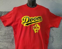 MF DOOM MADVILLAIN BASEBALL LOGO! Size XL. Optional Sizes Available!