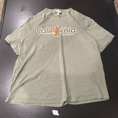 Disney California Adventure Graphic T-Shirt Olive Green Unisex Adults