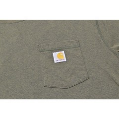 Carhartt Force Relaxed Fit Pocket Tee Shirt Men’s 2XL Heather Green Short Sleeve
