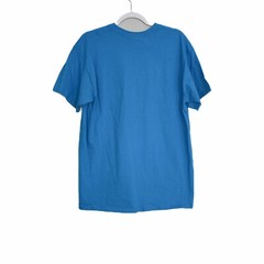 Gildan DryBlend Mens Blue T-Shirt Crewneck Short Sleeve Pullover Casual Sz Large