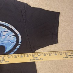 DC Comics Batman “Villian Mashup” Logo Short Sleeve T-shirt M Black