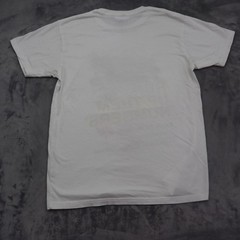 Outrank TShirt Mens Medium White Lightweight Casual Run Up Them Numbers Crewneck