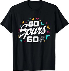 Funny Retro Go Spurs Tee T-Shirt