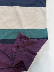 Vintage Knights Of Round Table Crewneck Men’s Shirt L Color Block Striped