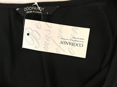 Coofandy Sleeveless Tank Top Shirt Black Size L NWT