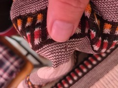 Vtg 70s Hang Ten Striped Knitted T Shirt Surf Skateboard California Beach USA