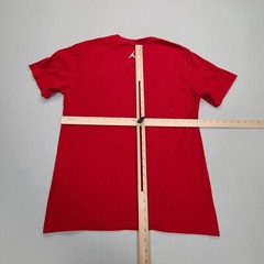 Jordan Shirt Adult Medium Red Basketball Jumpman Scoring Outdoors Athletic Mens