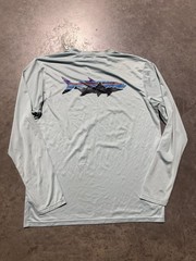 PATAGONIA Capilene Cool Daily Fish Graphic Long Sleeve Shirt Men’s Large