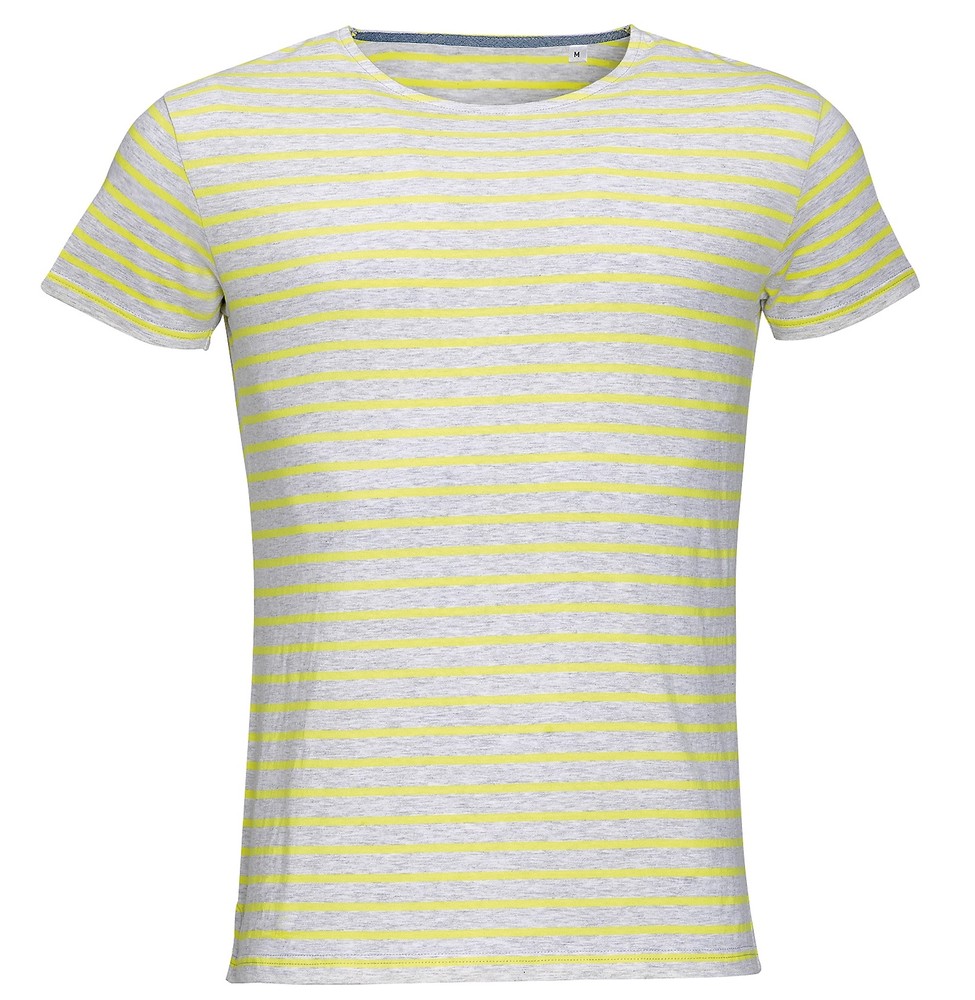 SOLs Mens Mans BLUE or RED and WHITE Stripey Striped Stripe T-Shirt