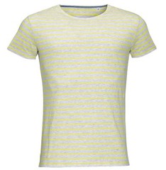 SOLs Mens Mans BLUE or RED and WHITE Stripey Striped Stripe T-Shirt