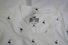 Hollister Must-Have Black Flamingo Short Sleave Men’s Shirt