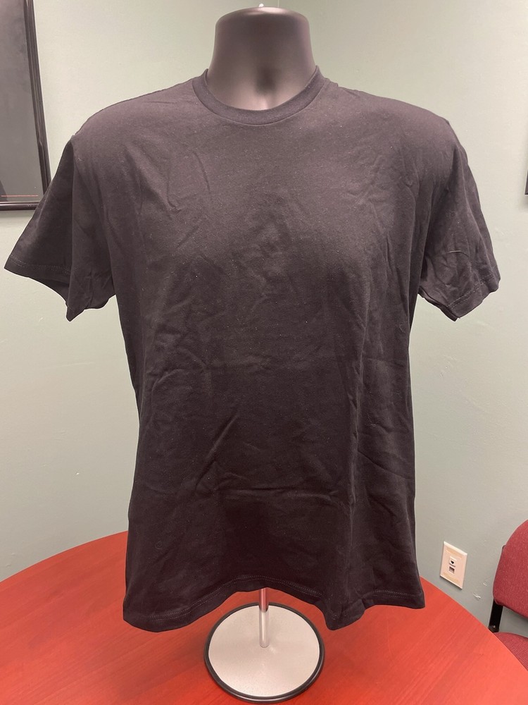 Next Level Cotton Black Adult Unisex M Short Sleeve T-shirt