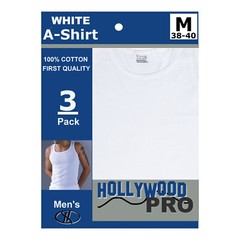 3 Packs Men’s Color Tank Top A-Shirts 100% COTTON FIRST QUALITY/ 2 BLK , 1 GRAY/