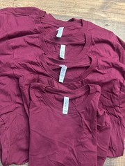 Bella + Canvas 3301C Blank Sueded T-Shirt Maroon Burgundy Unisex S-2XL | DTG HTV